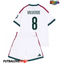 Dres Real Madrid Federico Valverde #8 Domáci pre deti 2026-27 Krátky Rukáv (+ trenírky)